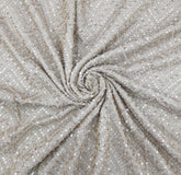 Natural Gold Zig Zag Tissue Cut Dana Embroidery