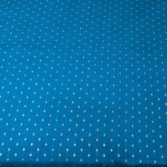 Dark Blue Zari Butti Silk Brocade