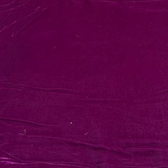 Magenta Plain Micro Velvet
