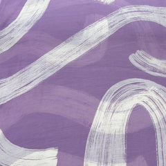 Lavender Geometric Mul Chanderi Printed