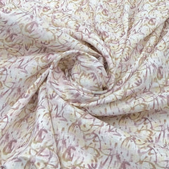 Off White Abstract Pure 60 Lea Linen Printed