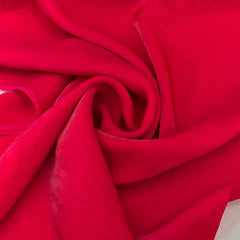 Dark Pink Glass Tissue Organza Plain