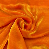 Two Tone Mango Yellow Glass Tissue Organza Plain