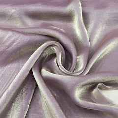 Two Tone Purple Glass Tissue Organza Plain