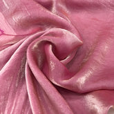 Carrot Pink Tissue Organza Plain