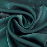 Bottle Green Glass Tissue Organza Plain