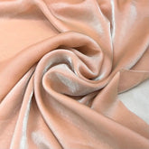 Peach Glass Tissue Organza Plain