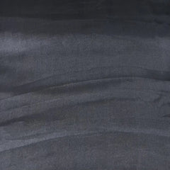 Black Glass Tissue Organza Plain
