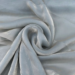 Light Blue Glass Tissue Organza Plain