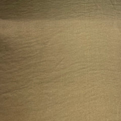 Antique Gold Wrinkle Organza Plain