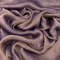Purple Wrinkle Organza Plain