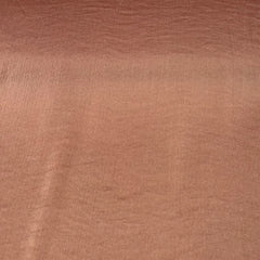 Rust Orange Wrinkle Organza Plain