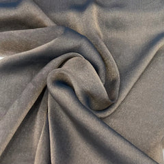 Teal Blue Wrinkle Organza Plain