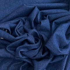 Navy Blue Denim Plain