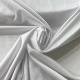 White 2 Way Lycra Plain
