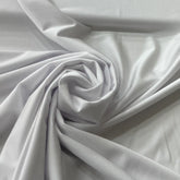 White 4 Way Lycra Plain