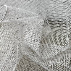 White Can Can Net Plain