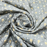 Light Sage Green Bandhani Zari Butti Chinia Silk