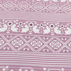 Onion Pink Warli Cotton Print