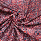 Maroon Ajrak Cotton Print