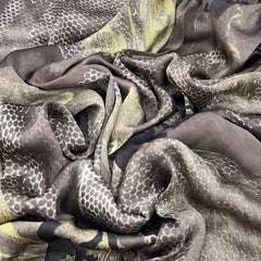 Brown Modal Ajrak Brush Print
