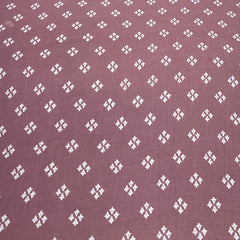 Mude Pink Diamond Pure Linen Print