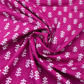 Rani Pink Floral Cotton Print