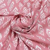 Pink Floral Cotton Print