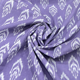 Lavender Floral Cotton Print