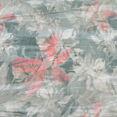 Pastel Green Abstract Tissue Print