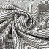 Brown White Knitted Tweed Jacquard