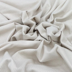 Cream White Knitted Tweed Jacquard