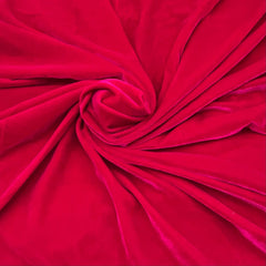 Rani Pink Plain Micro Velvet