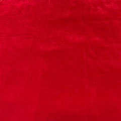 Red Plain Micro Velvet