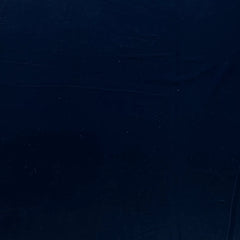Navy Blue Plain Micro Velvet