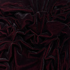 Maroon Black Plain Silk Velvet