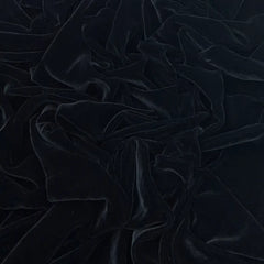 Black Plain Micro Velvet