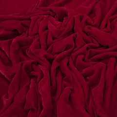 Maroon Plain Micro Velvet