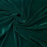 Bottle Green Plain Micro Velvet