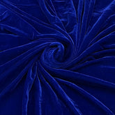 Royal Blue Plain Micro Velvet