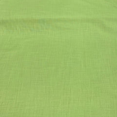 Light Green Plain Cotton Matka Fabric
