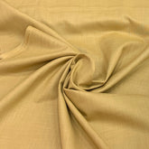 Dark Mustard Plain Cotton Matka Fabric