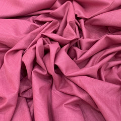 Nude Pink Plain Cotton Matka Fabric
