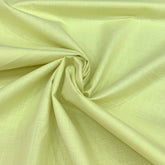 Light Yellow Plain Cotton Matka Fabric