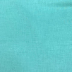 Sea Green Plain Cotton Matka Fabric