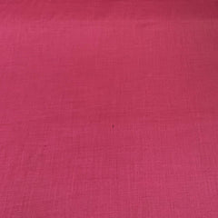 Wine Maroon Plain Cotton Matka Fabric