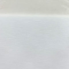 Off White Plain Satin Linen Fabric
