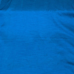 Prussian Blue Blue Plain Satin Linen Fabric