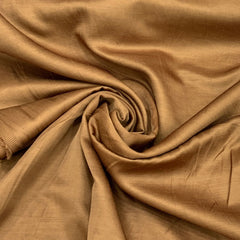 Antique Bronze Plain Satin Linen Fabric