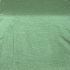 Sage Green Plain Satin Linen Fabric